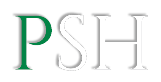psh white logo